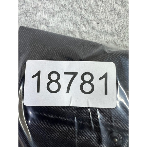 AllSaints Crow Pistol Jeans Mens 32x30 Charcoal Gray Skinny Fit Button Fly Denim - Picture 12 of 12